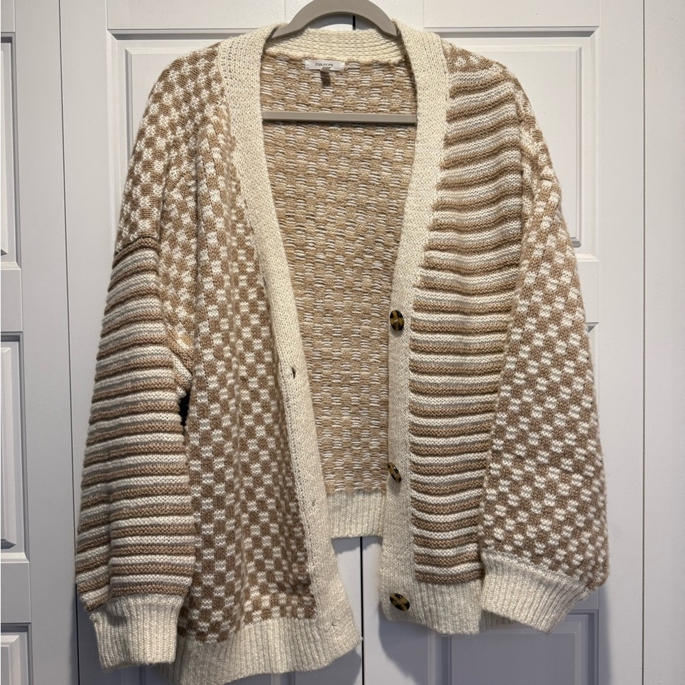 Maurices Cozy Knit Cardigan with Button Detail - 3XL